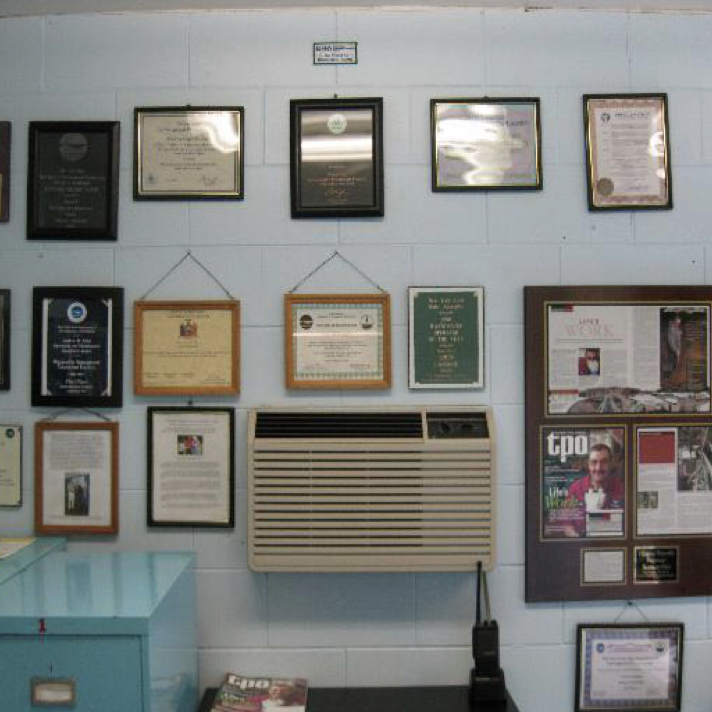 Awards Wall