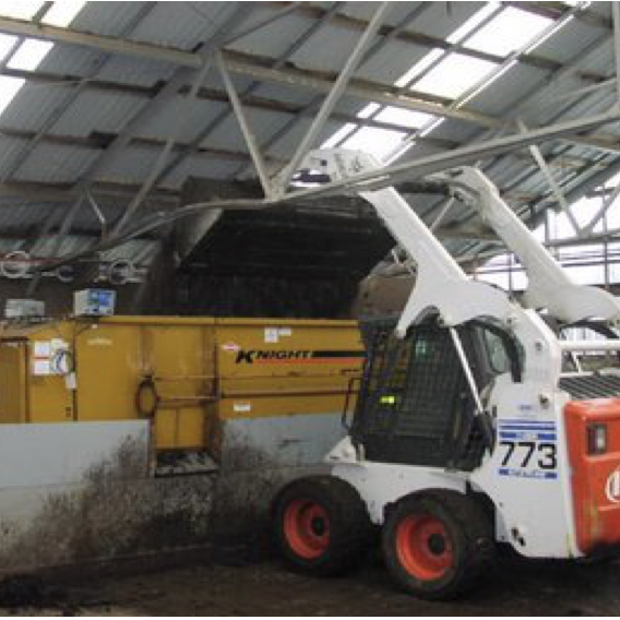 Mixing Chips and Biosolids